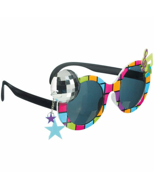  Lunettes disco multicolores adulte, fig. 1 