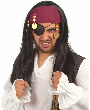  Perruque de pirate adulte, fig. 1 