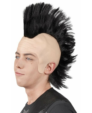  Punk-Perücke mit hochgegeltem Haarkamm für Herren, fig. 1 