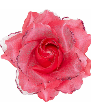  Rose fuschia pour cheveux femme, fig. 1 