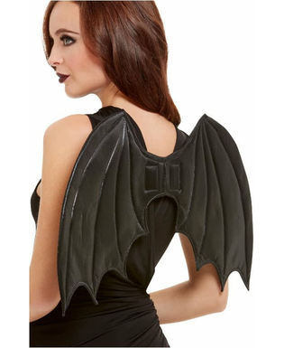  Ailes chauve souris matelassées noires 50 cm adulte, fig. 1 