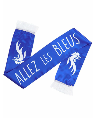  Echarpe supporter Allez les bleus, fig. 1 