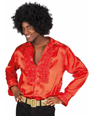  Chemise disco rouge homme, fig. 1 