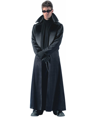  Déguisement manteau long noir homme, fig. 1 