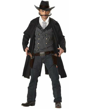  Déguisement cow-boy homme Santa Maria noir, fig. 1 