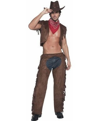  Sexy Cowboy-Kostüm für Herren, fig. 1 