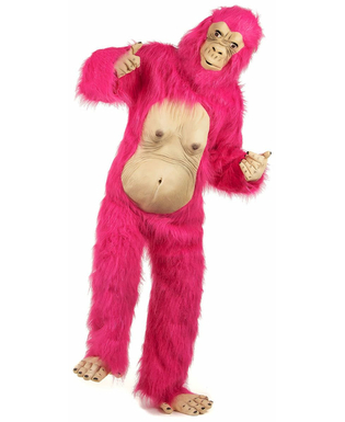  Pinkes Gorilla Kostüm für Erwachsene, fig. 1 