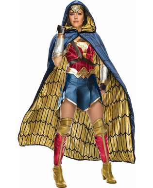  Déguisement grand héritage Wonder Woman Justice League adulte, fig. 1 