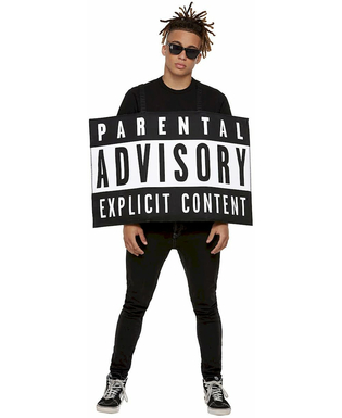  Parental Advisory Brustschild für Erwachsene, fig. 1 