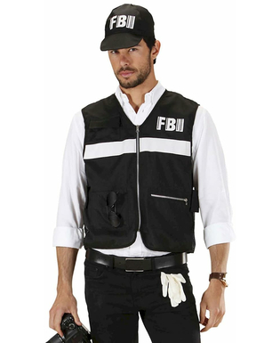  Déguisement policier FBI adulte, fig. 1 