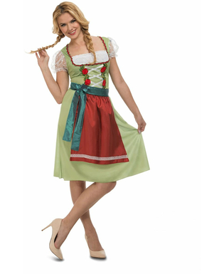  Déguisement robe verte fête de la bière femme, fig. 1 