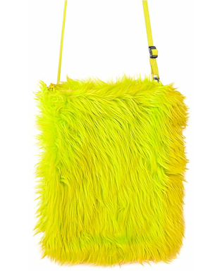  Sac en peluche jaune fluo, fig. 1 