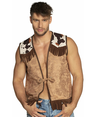  Veste western marron clair homme, fig. 1 