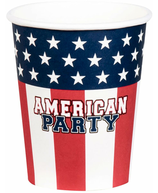  10 Pappbecher American Party 210 ml, fig. 1 