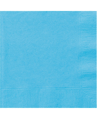  20 himmelblaue Papierservietten 33 x 33 cm, fig. 1 