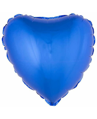  Folienballon Herz blau 45cm, fig. 1 