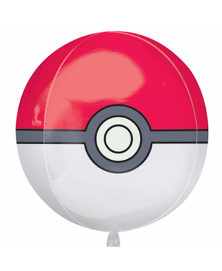  Aluminium Ballon Pokéball Pokemon ™ 38 x 40 cm, fig. 1 