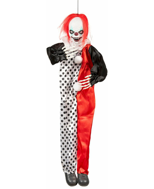  Mörderische Clown Dekofigur leuchtend 90 cm, fig. 1 