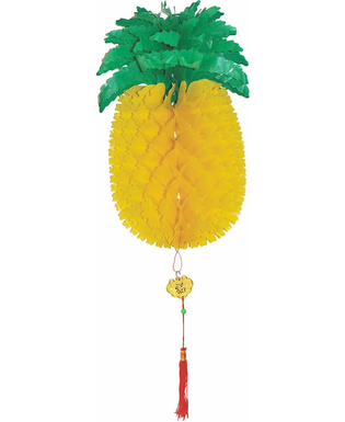  Ananas Deko Hängefigur gelb-grün 50 cm, fig. 1 