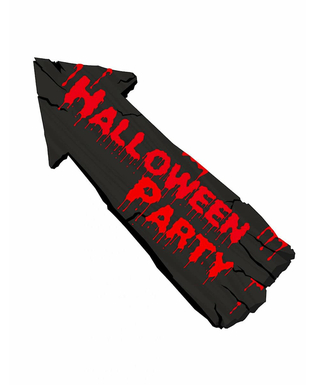  Halloween-Party-Pfeil-Wanddekoration, 57 x 19 cm, fig. 1 