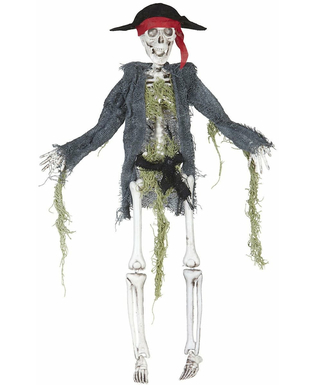  Dekoration Zombie Pirat 42 cm Halloween, fig. 1 