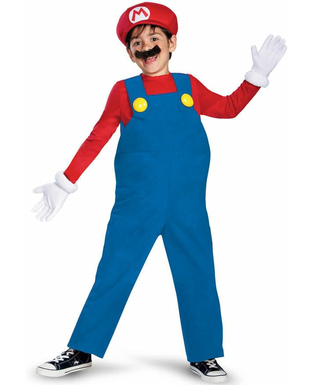  Déguisement Mario Deluxe Enfant, fig. 1 