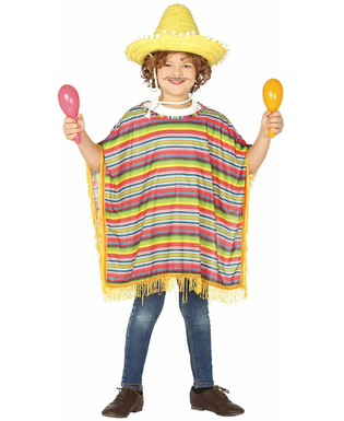  Déguisement poncho mexicain enfant, fig. 1 