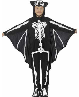  Déguisement squelette chauve-souris enfant Halloween, fig. 1 