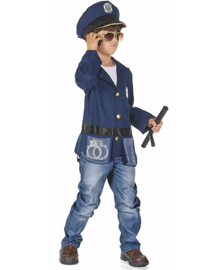  Déguisement avec accessoires policier enfant, fig. 1 