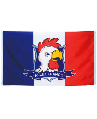  Drapeau supporter Allez France 90 X 150 cm, fig. 1 