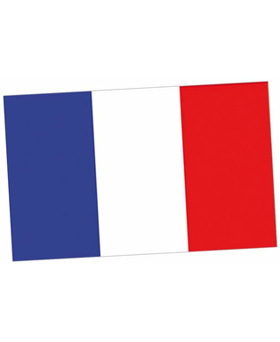  Frankreich Fan Flagge 150 x 90 cm, fig. 1 