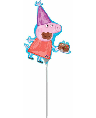  Petit Ballon aluminium Peppa Pig 25 X 33 cm, fig. 1 