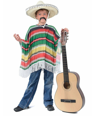  Poncho mexicain enfant, fig. 1 