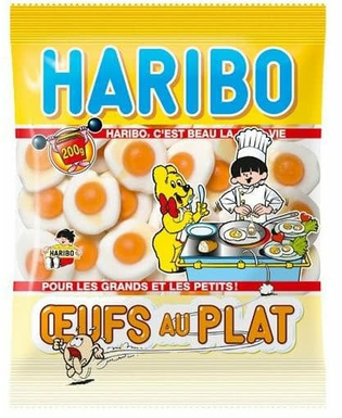  Sachet bonbons Haribo Oeufs au plat, fig. 1 