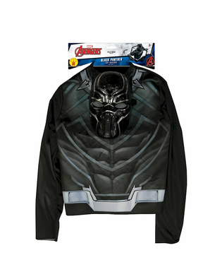  Top avec masque Black Panther garçon, fig. 1 