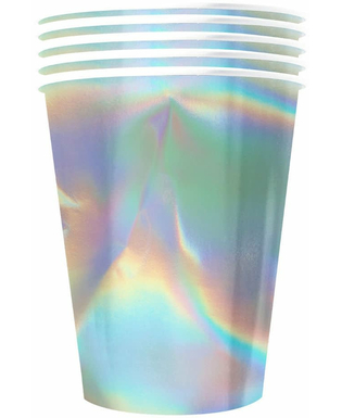  20 Gobelets américains carton recyclable rainbow iridescent 53 cl, fig. 1 