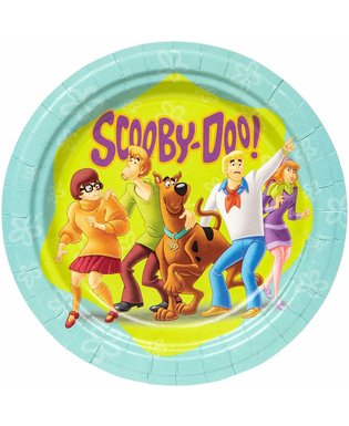  8 FSC® Scooby-Doo Pappteller 23 cm, fig. 1 