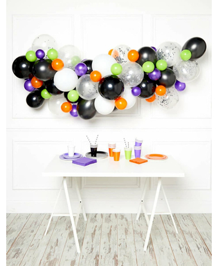  Arche de 70 ballons Halloween 4m, fig. 1 