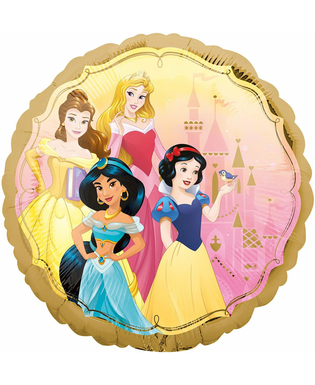  Ballon aluminium recto verso Princesses Disney 43 cm, fig. 1 