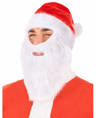  Bonnet Père Noël avec barbe adulte Noël, fig. 2 