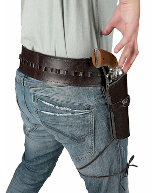  Cowboy-Gürtel mit Waffen-Etui für Erwachsene, fig. 2 