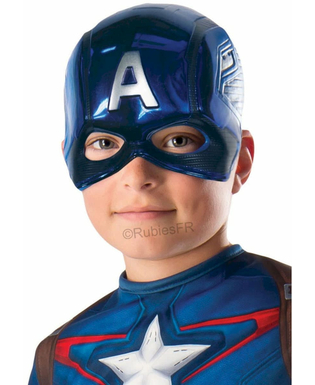  Demi-masque Captain America enfant, fig. 1 