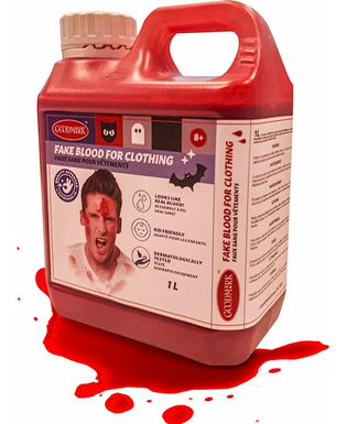  Kunstblut Kanister 1 Liter Halloween rot, fig. 1 