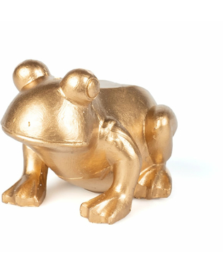  Tischdeko Partydeko Frosch goldfarben 10 cm, fig. 1 