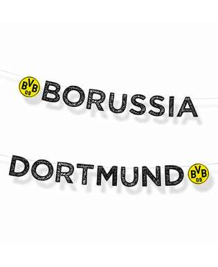  Borussia Dortmund Girlande 180 cm, fig. 1 