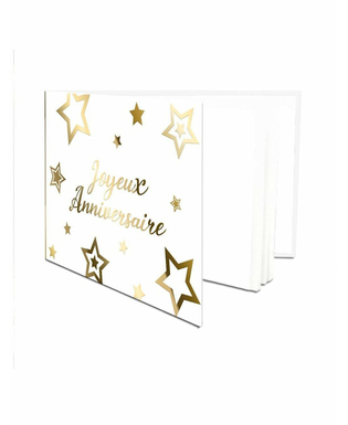  Livre d'or anniversaire doré et blanc, fig. 1 