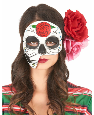  Maschera asimmetrica dia de los muertos, fig. 1 