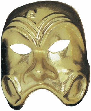  Masque comédie or adulte, fig. 1 