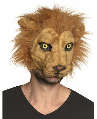  Masque lion peluche adulte, fig. 1 