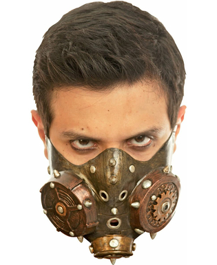  Demi-masque Steampunk adulte, fig. 1 